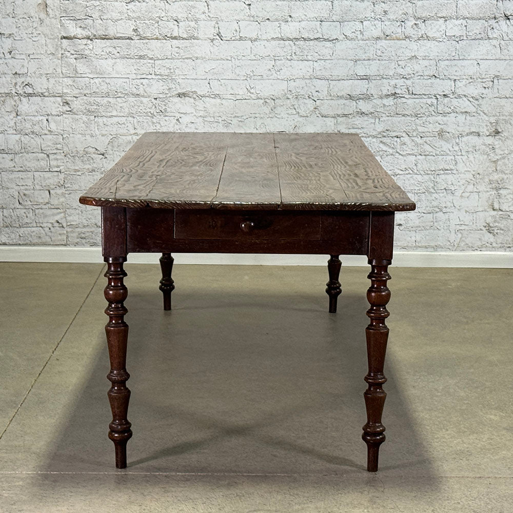French Scrub Top Farm House Table