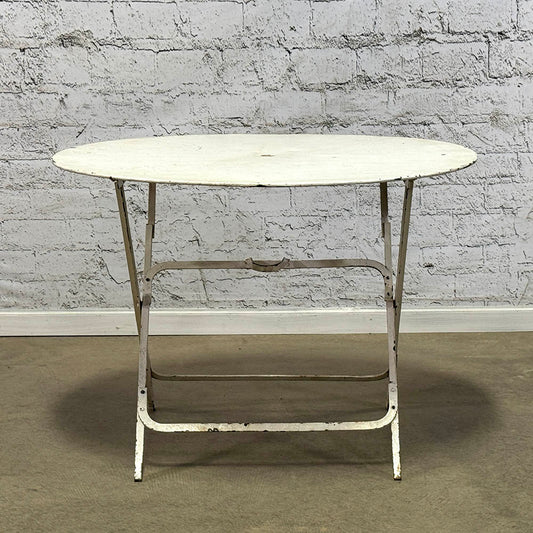 Vintage French Zinc Folding Table