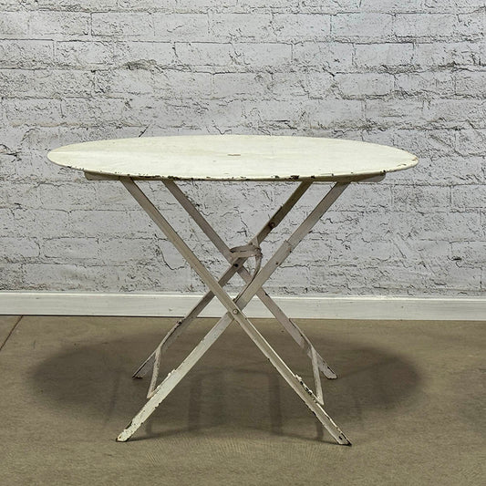 Vintage French Zinc Folding Table