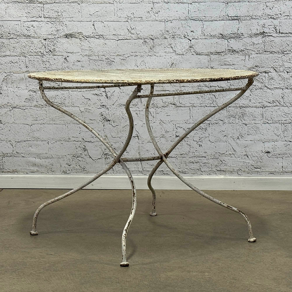 Zinc Bistro Table c.1890