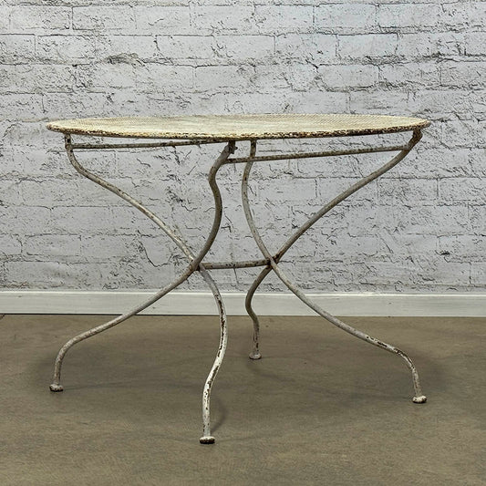 Zinc Bistro Table c.1890