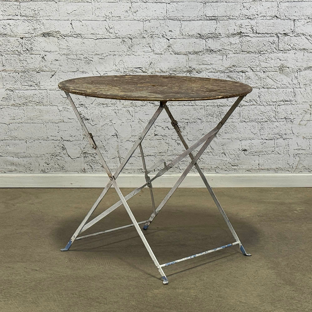 Antique Zinc Folding Table