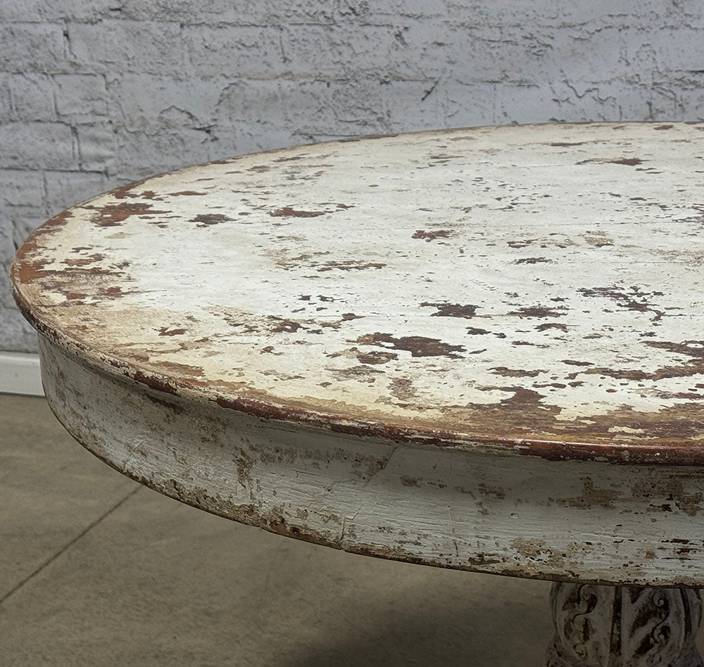 Antique Italian Walnut Center Table c.1820