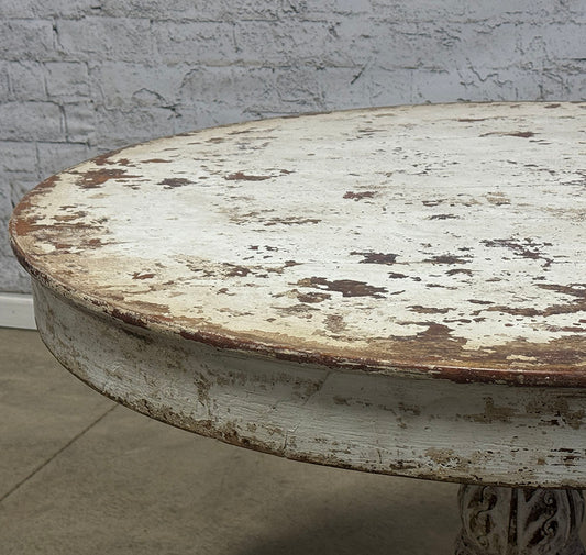 Antique Italian Walnut Center Table c.1820