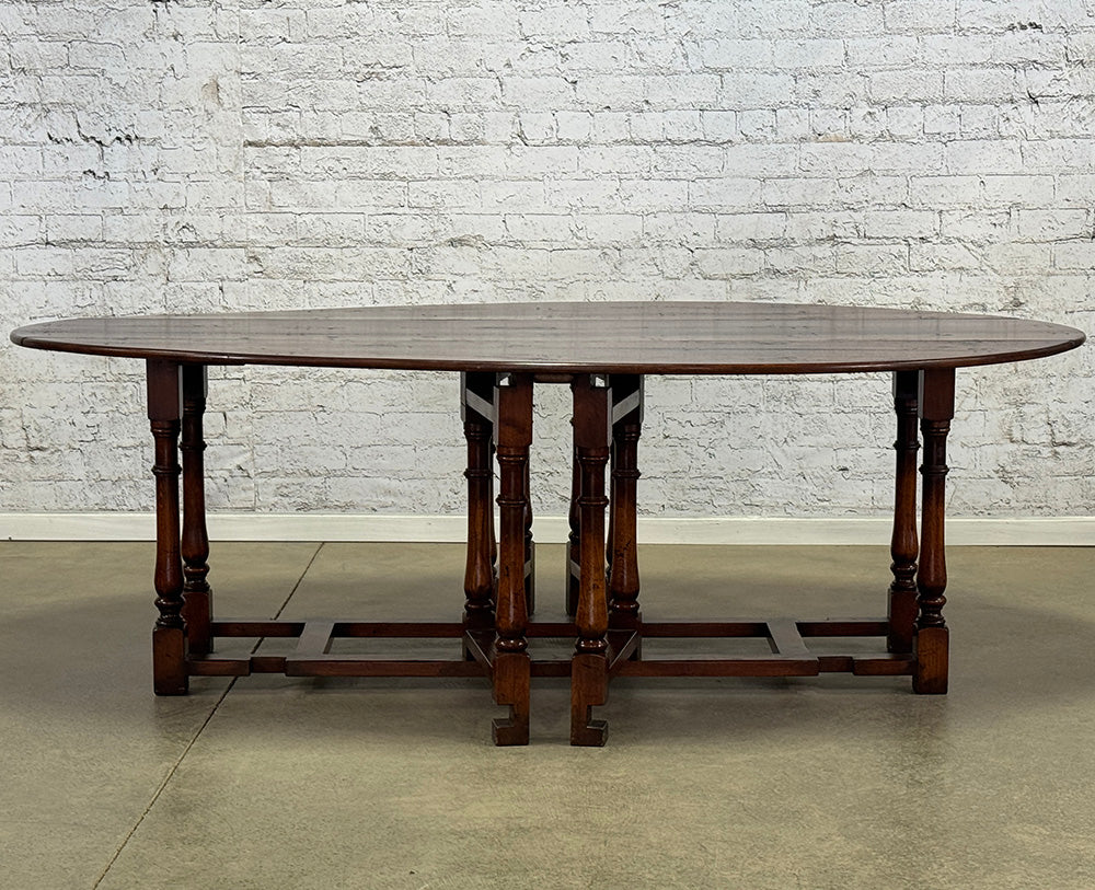Oak Oval Gateleg Table