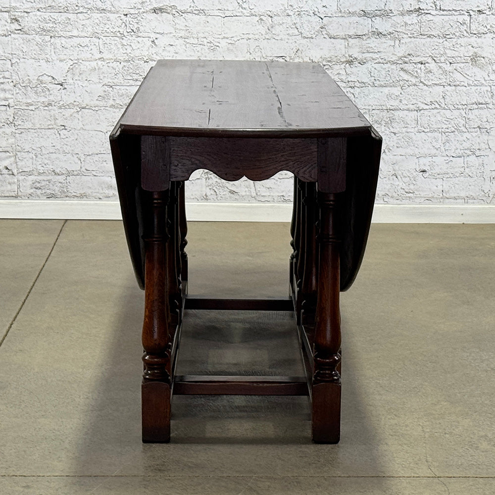 Oak Oval Gateleg Table
