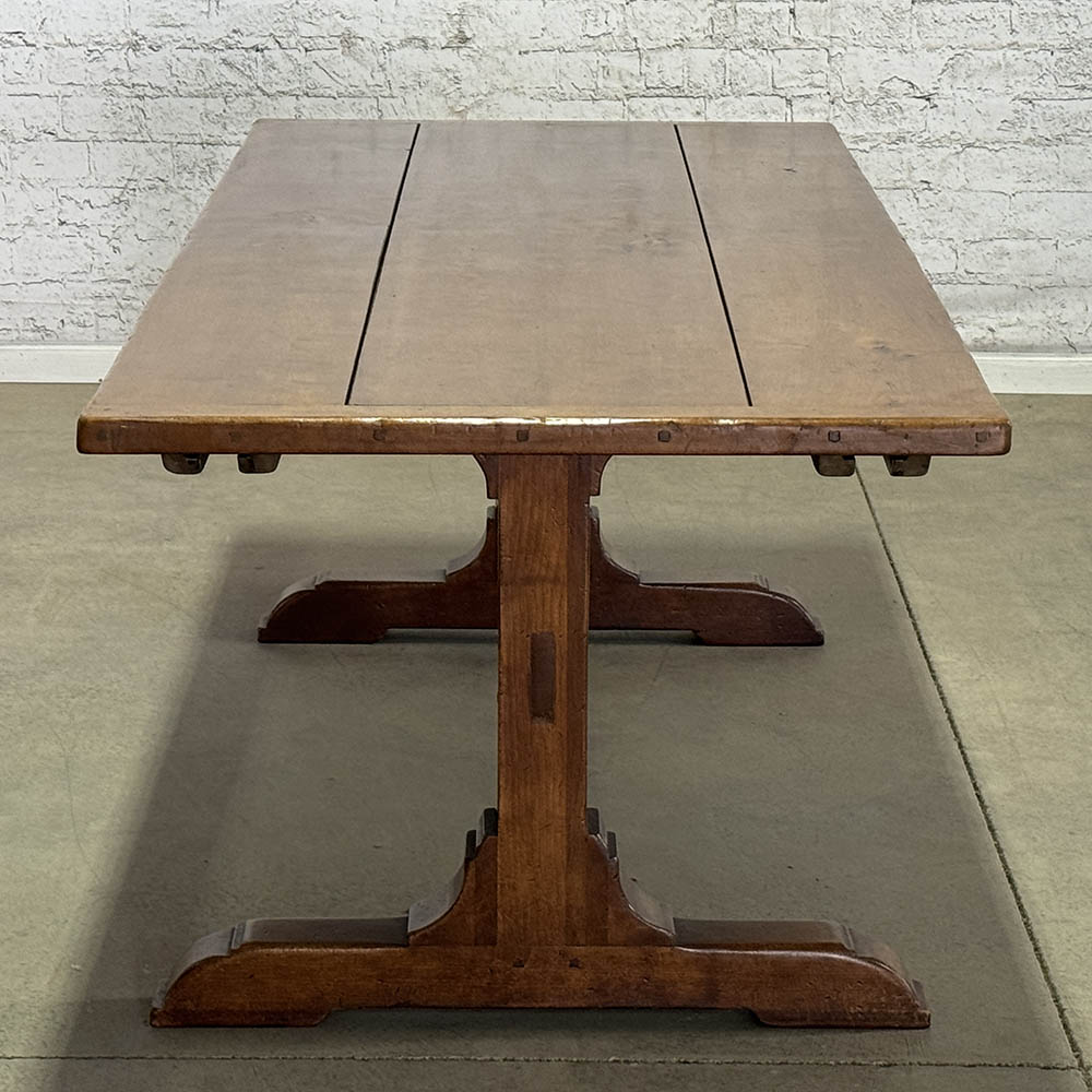 Cherry Trestle Base Extension Table, 90”L