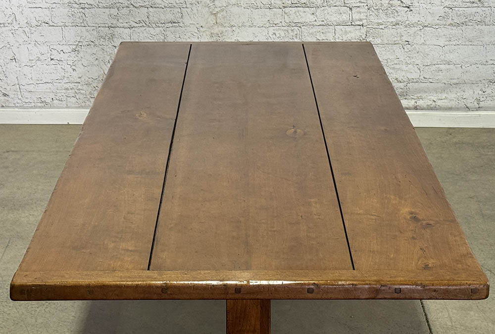 Cherry Trestle Base Extension Table, 90”L