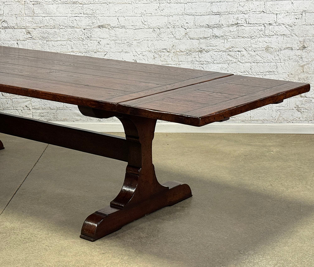 Trestle Base Extension Table 90"