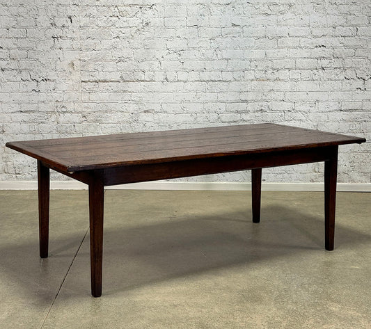 Handcrafted Oak French Farmhouse Extension Table