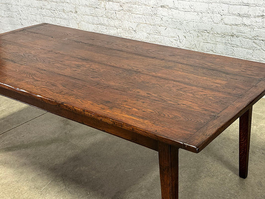 Handcrafted Oak French Farmhouse Extension Table