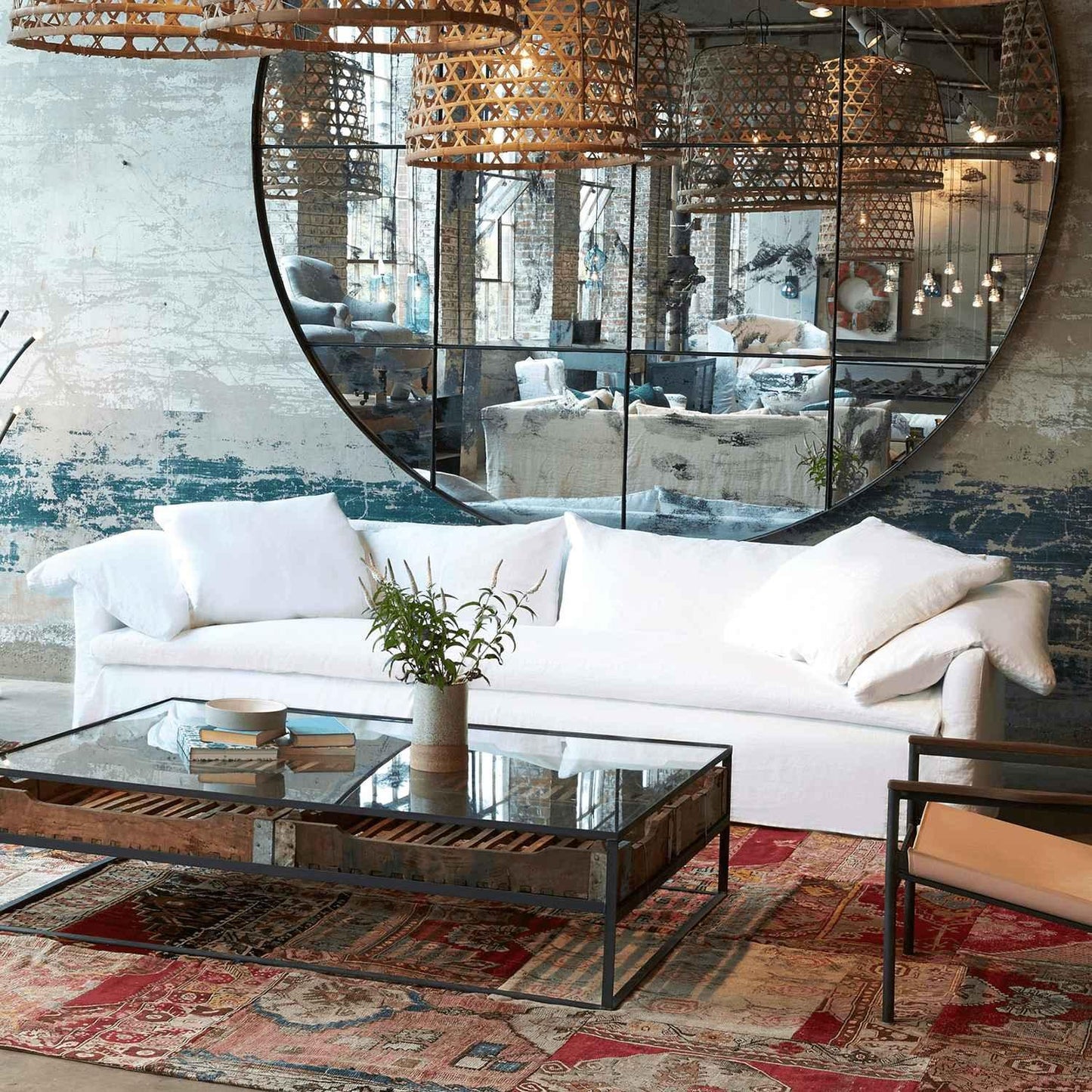 97" Donato Slipcovered Sofa