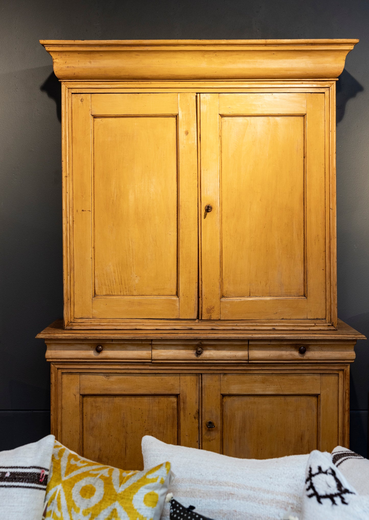 Antique French Linen Cupboard