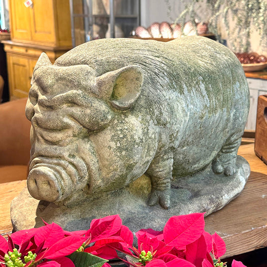 Stone Large Pig