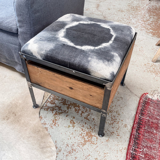 Single Drawer Ottoman/Stool