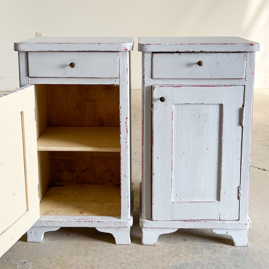 Antique Painted Bedsides