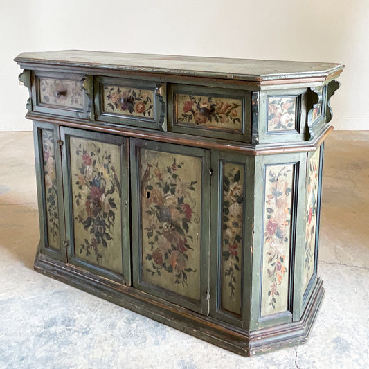 Antique Painted Italian Country Buffet