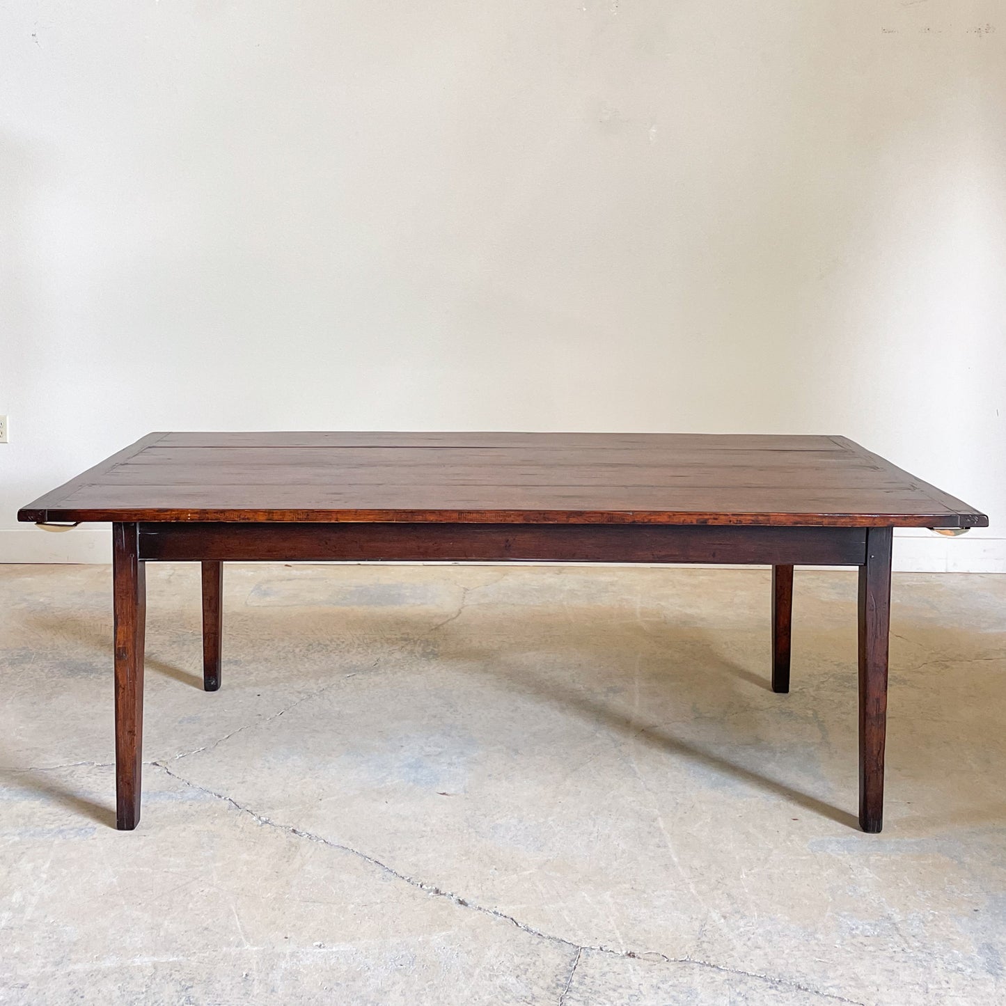 Handcrafted French Oak Extension Table