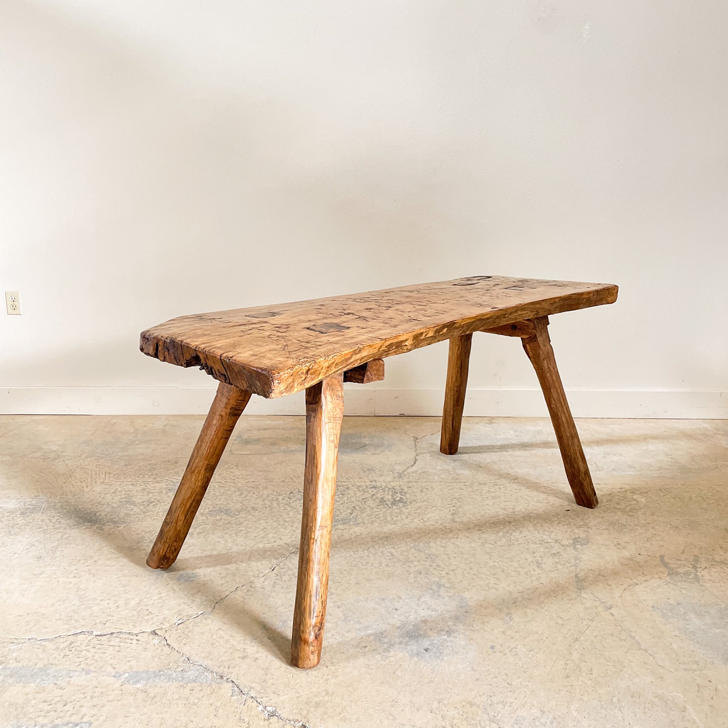 Antique Distressed Work Table