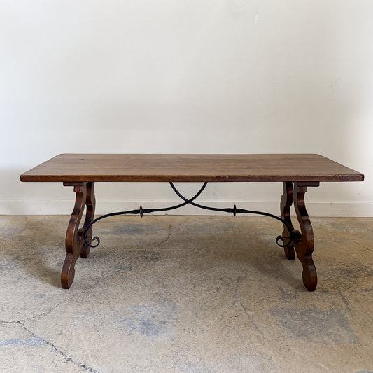 Antique Oak Basque Table