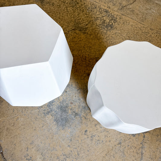 Indoor/Outdoor Concrete Side Tables