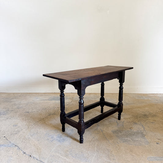 Antique oak English Server