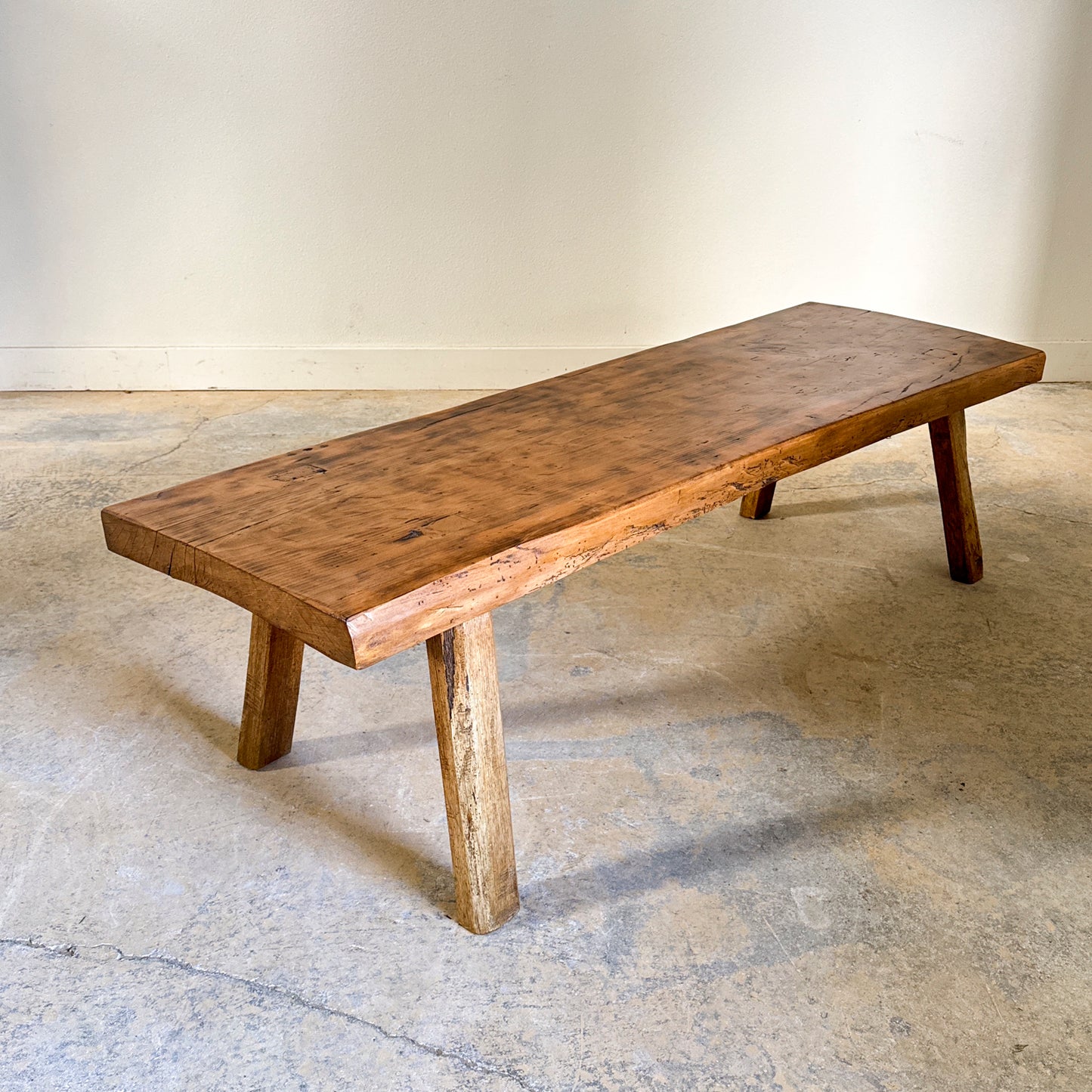 Solid Plank Coffee Table