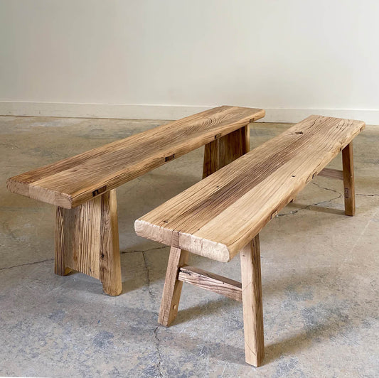 Asian Elm Bench