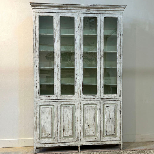 Antique French 4 Door Cabinet