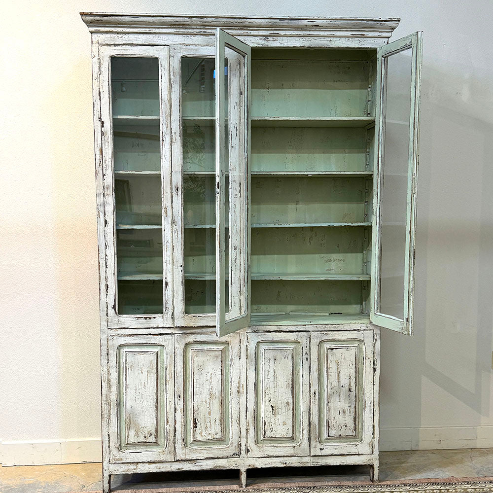 Antique French 4 Door Cabinet