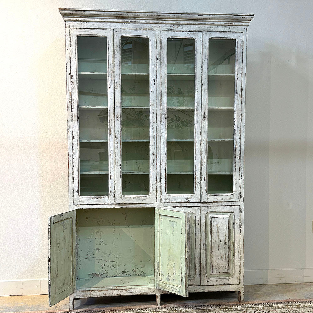 Antique French 4 Door Cabinet