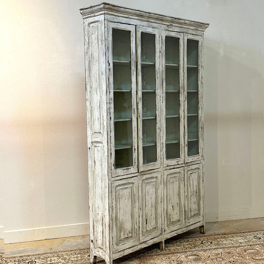 Antique French 4 Door Cabinet