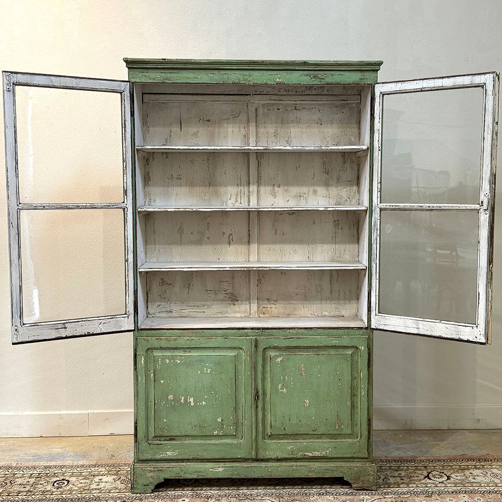 Antique French Painted Cabinet