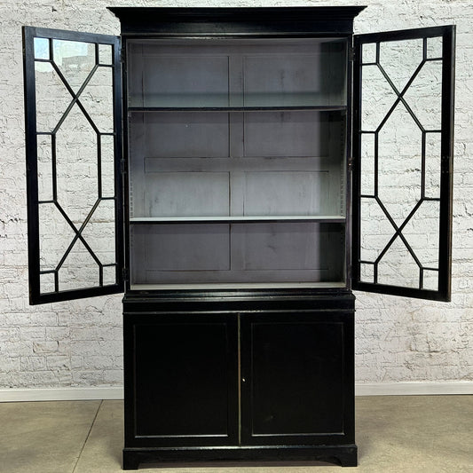Late Georgian Antique Glazed Bookcase