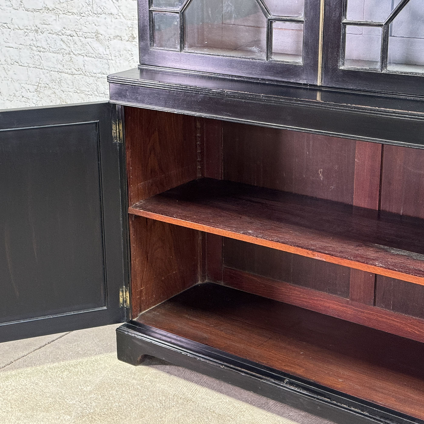Late Georgian Antique Glazed Bookcase