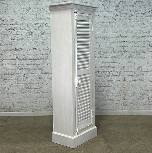 Single Door Cupboard with Antique Shutter