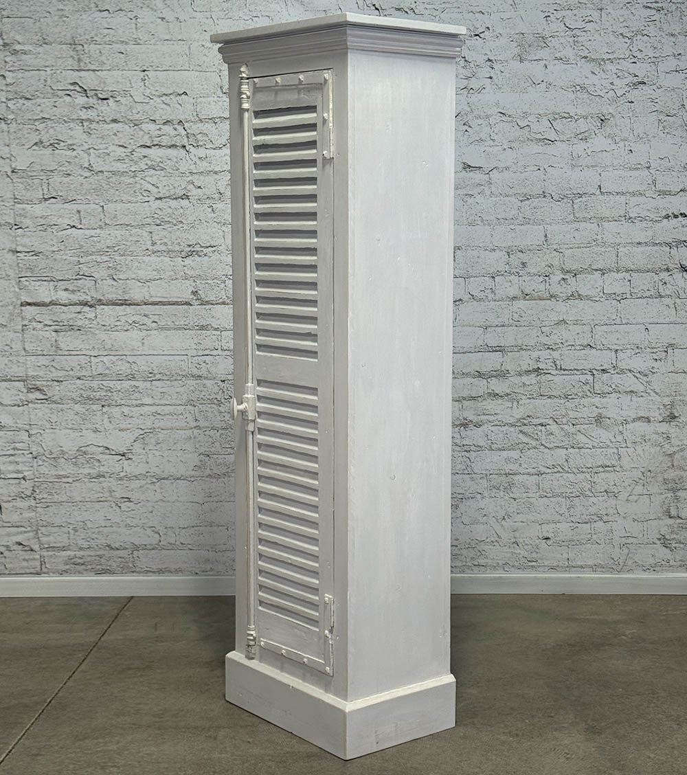 Single Door Cupboard with Antique Shutter