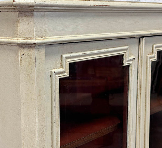 Petite French Glazed Cabinet c.1870