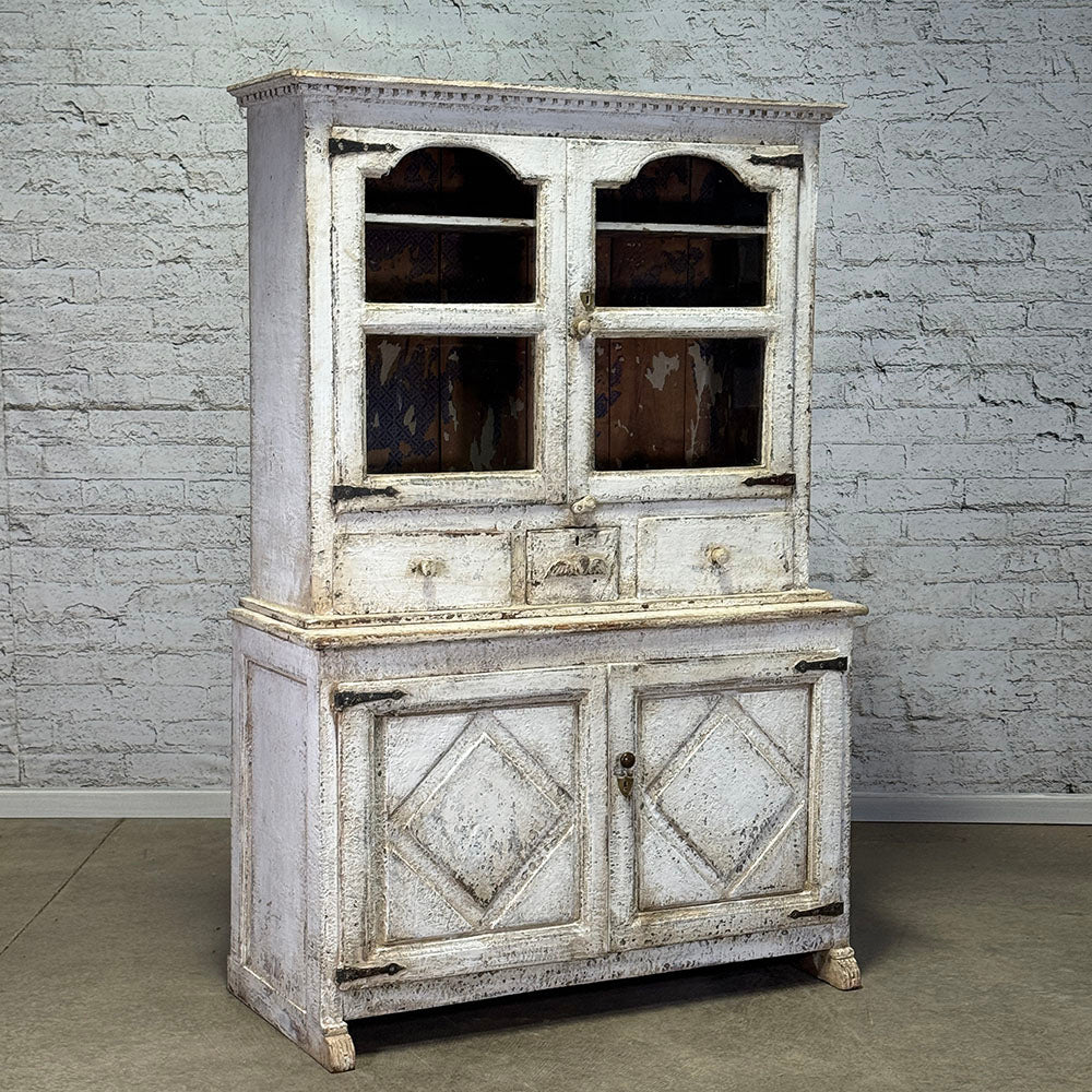 18th c.Painted Catalan Cupboard