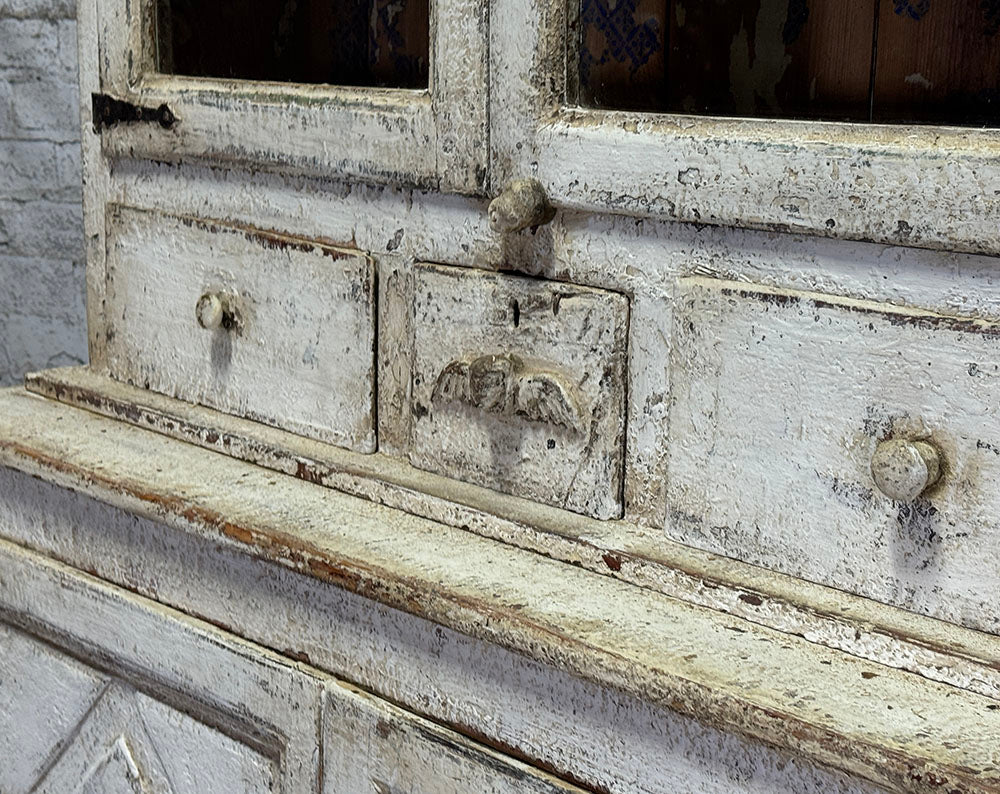 18th c.Painted Catalan Cupboard