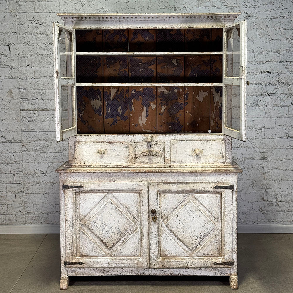18th c.Painted Catalan Cupboard