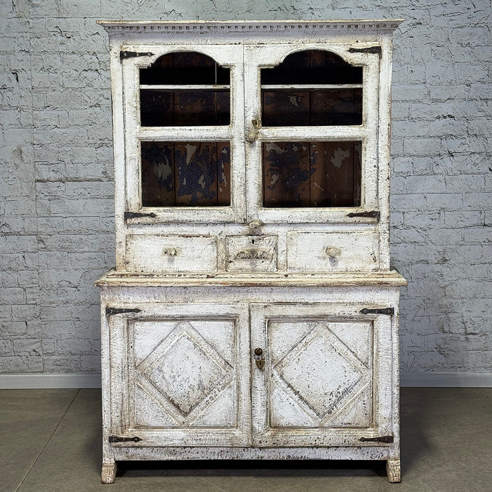 18th c.Painted Catalan Cupboard