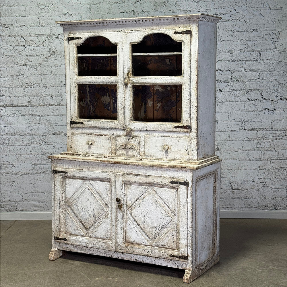 18th c.Painted Catalan Cupboard