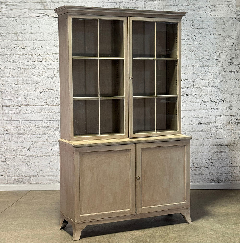 Georgian Style Glazed Bookcase