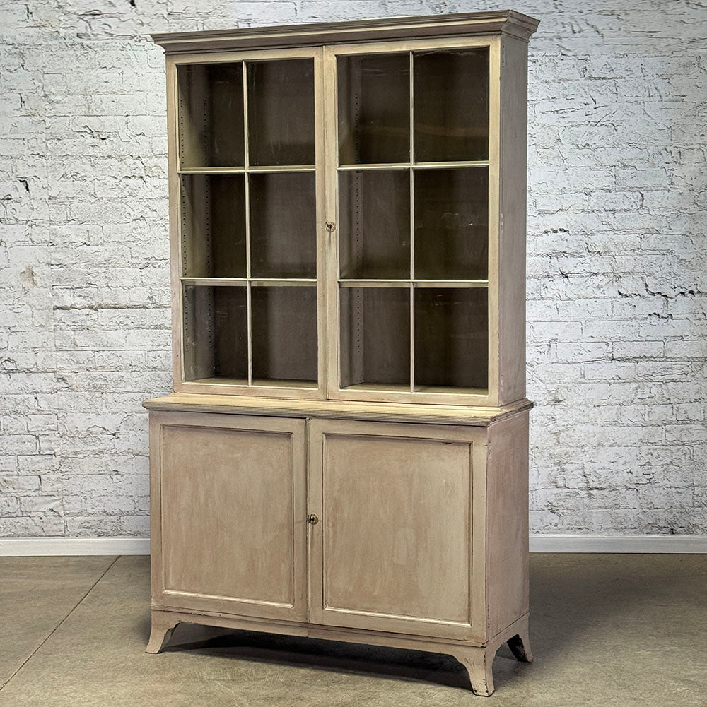 Georgian Style Glazed Bookcase