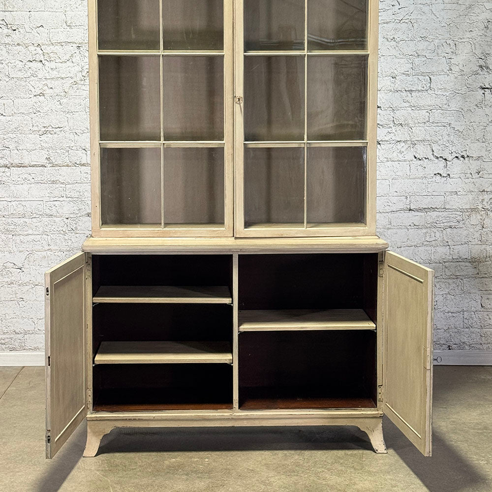 Georgian Style Glazed Bookcase