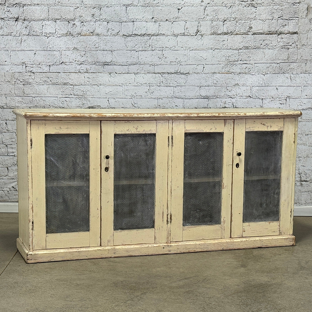 Four Door Cabinet with Screens