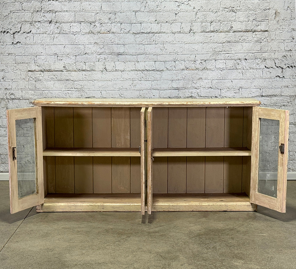 Four Door Cabinet with Screens