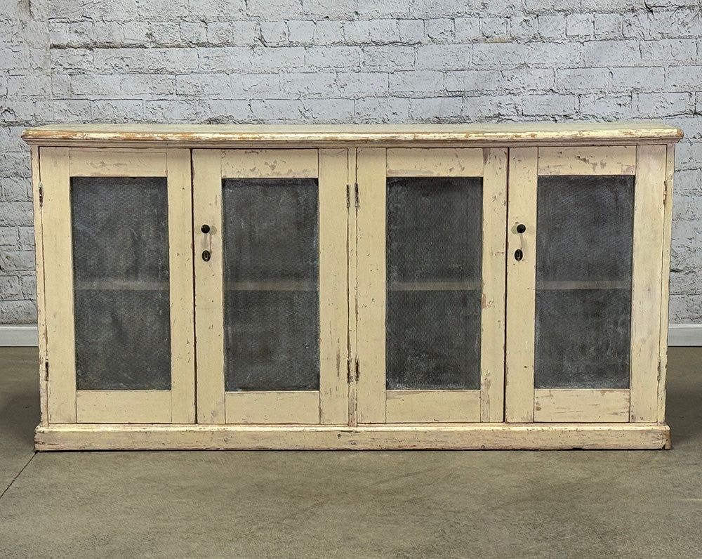 Four Door Cabinet with Screens