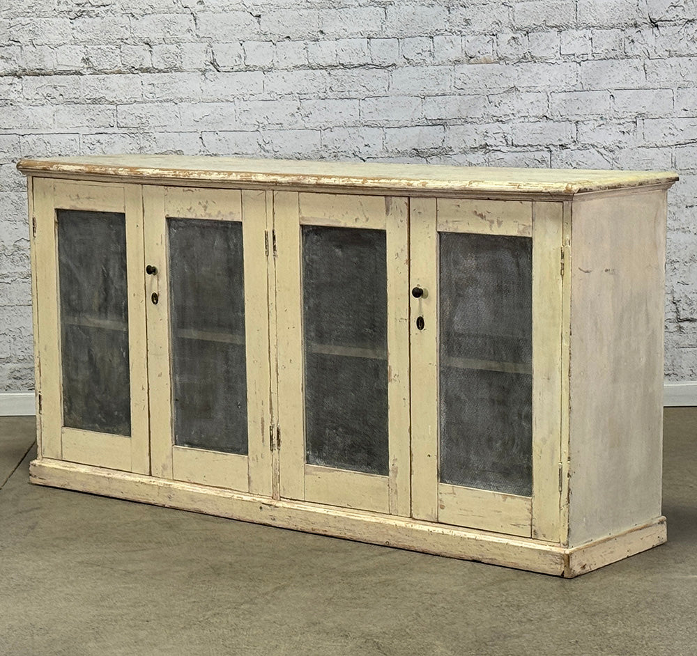 Four Door Cabinet with Screens
